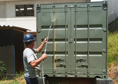 Pintura em Container