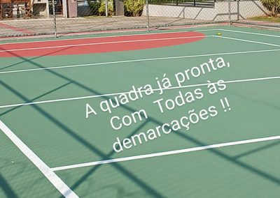 Depois - Quadra Poliesportiva